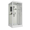 Картинка анонса товара «душевая кабина niagara standart st90/15q (90х90х215) квадрат, поддон 15см, распашная, проф.белый»