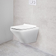 Унитаз подвесной Vincea NEO-M VT1-17 безободковый, белый, сиденье микролифт ультратонкое Унитаз подвесной Vincea NEO-M VT1-17 безободковый, белый, сиденье микролифт ультратонкое