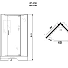 Душевая кабина GROSSMAN Classic GR170D (100x100x205) Душевая кабина GROSSMAN Classic GR170D (100x100x205)