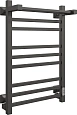 Полотенцесушитель электрический EWRIKA Пенелопа КВ 80х50, с полкой, черный 538314 Полотенцесушитель электрический EWRIKA Пенелопа КВ 80х50, с полкой, черный 538314