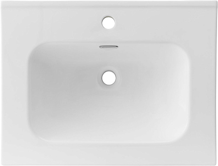 Раковина Aquanet Flat 60 белая матовая 00330429 Раковина Aquanet Flat 60 белая матовая 00330429