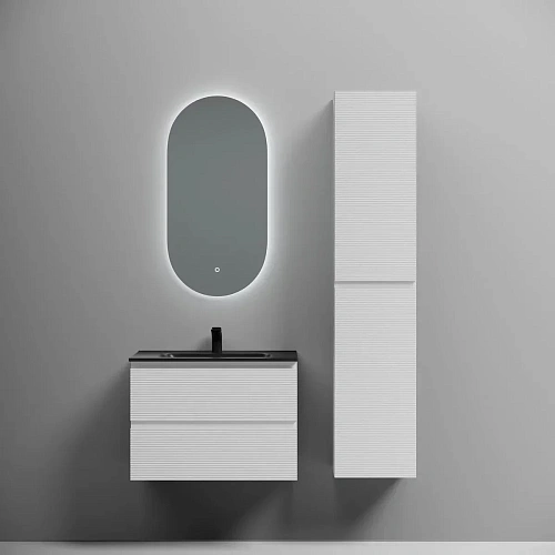 Тумба под раковину Sancos Folk FL70W 690х445х500 Bianco, подвесная Тумба под раковину Sancos Folk FL70W 690х445х500 Bianco, подвесная