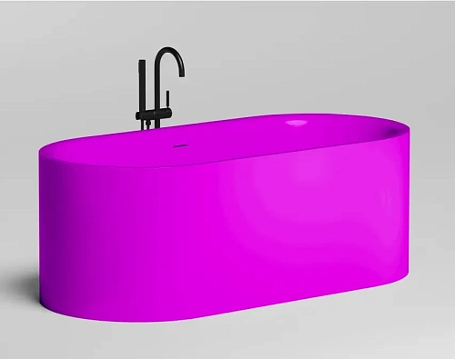 Ванна отдельностоящая Salini PERLA 170x80 1049101GF покраска по RAL полностью S-Sense Ванна отдельностоящая Salini PERLA 170x80 1049101GF покраска по RAL полностью S-Sense