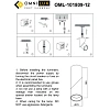 Светильник встраиваемый-накладной Omnilux Arlate OML-101809-12 Светильник встраиваемый-накладной Omnilux Arlate OML-101809-12