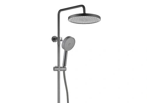 Душевая система Aquatek ВЕГА AQ2043BGM оружейная сталь Душевая система Aquatek ВЕГА AQ2043BGM оружейная сталь