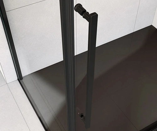 Душевой уголок Vincea Arno VSR-1A9012CLB, 1200x900, черный, стекло прозрачное Душевой уголок Vincea Arno VSR-1A9012CLB, 1200x900, черный, стекло прозрачное