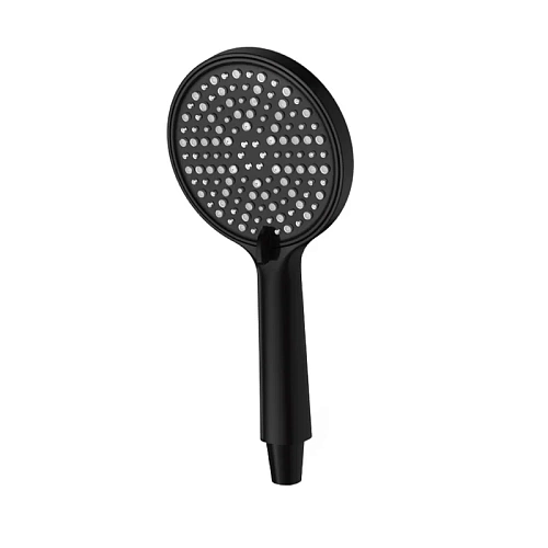 Лейка душевая Raglo R450.50.06 3-х режимная круглая пластик/силикон, черный Лейка душевая Raglo R450.50.06 3-х режимная круглая пластик/силикон, черный