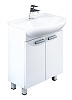 Картинка анонса товара «тумба с раковиной iddis harizma 60 напольная белая (har60w2i95k)»