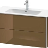Тумба под раковину Duravit XSquare XS417306161 подвесная 101 см Коричнево-оливковый глянцевый Тумба под раковину Duravit XSquare XS417306161 подвесная 101 см Коричнево-оливковый глянцевый