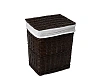 Корзина для белья WasserKRAFT Isar WB-130-M коричневый
