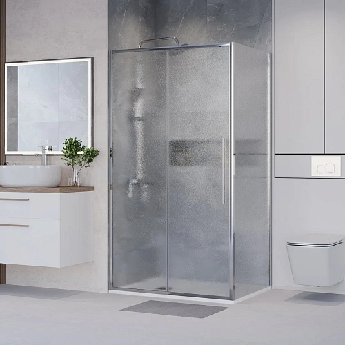 Душевой уголок Niagara Nova NG-65-14CH-CH90-34 (140x90x195) прямоугольная, раздвижная, хром, стекло шиншиллаа Душевой уголок Niagara Nova NG-65-14CH-CH90-34 (140x90x195) прямоугольная, раздвижная, хром, стекло шиншиллаа