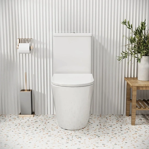 Унитаз напольный GROSSMAN GR-4480S Color 620x365x810 безободковый с тонкой крышкой Унитаз напольный GROSSMAN GR-4480S Color 620x365x810 безободковый с тонкой крышкой