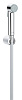 Картинка анонса товара «гигиеническая лейка grohe tempesta-f (гигиеническая лейка, держатель, шланг 1250 мм), хром (27513001)»