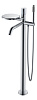 Картинка анонса товара «смеситель для ванны boheme stick 129-crcr напольный chrome diamond chrome»