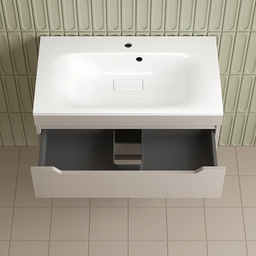 Тумба под раковину Style Line Остин 80 см ЛС-00002405 подвесная, крем Тумба под раковину Style Line Остин 80 см ЛС-00002405 подвесная, крем