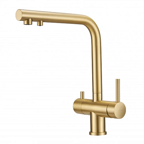 Смеситель для кухни Milacio Ultra 559 (MCU.559.GD) под фильтр, брашированное золото Смеситель для кухни Milacio Ultra 559 (MCU.559.GD) под фильтр, брашированное золото