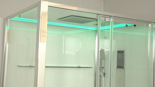 Душевая кабина Timo Premium HELMA (90x120x220) H-520R-T-CH/C стульчик прозрачный Душевая кабина Timo Premium HELMA (90x120x220) H-520R-T-CH/C стульчик прозрачный