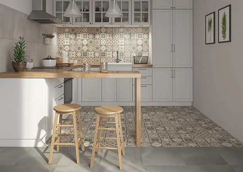 Керамогранит Cersanit Loft многоцветный 42x42 LO4R452 Керамогранит Cersanit Loft многоцветный 42x42 LO4R452