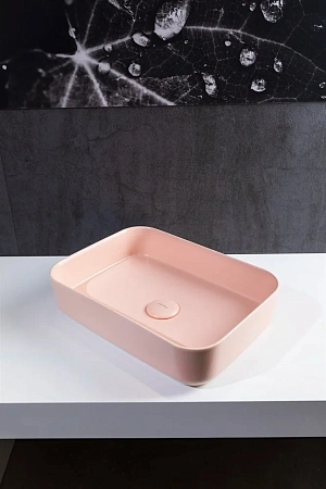 Раковина Allen Brau Fantasy 50 4.11021.SM розовый Раковина Allen Brau Fantasy 50 4.11021.SM розовый