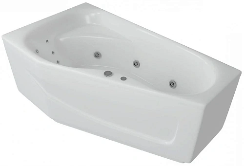 Акриловая ванна Aquatek Медея левая гидромасс +спинмасс6форс с фронтальным экраном MED180-0000018 Акриловая ванна Aquatek Медея левая гидромасс +спинмасс6форс с фронтальным экраном MED180-0000018