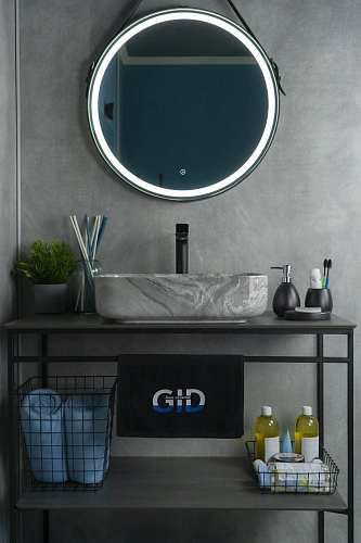 Раковина Gid Mnc597 54458 накладная под камень глянцевая 50x39x13 Раковина Gid Mnc597 54458 накладная под камень глянцевая 50x39x13