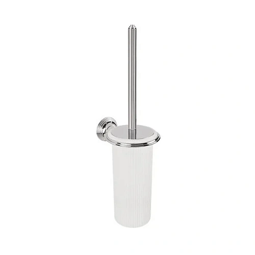 Ершик для унитаза Colombo Hermitage B3307.CR-VAN подвесной, хром/матовое стекло Ершик для унитаза Colombo Hermitage B3307.CR-VAN подвесной, хром/матовое стекло
