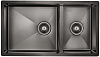 Картинка анонса товара «кухонная мойка paulmark aisi304 osser pm527844-gm вороненая сталь 780х440мм»