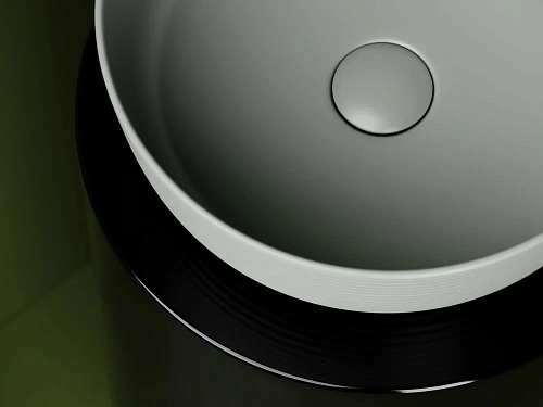 Раковина Ceramica Nova ELEMENT CN6073MH Антрацит матовый накладная Раковина Ceramica Nova ELEMENT CN6073MH Антрацит матовый накладная