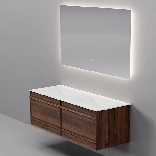 Комплект мебели ArtDecco Bridget 120 ABR12W22D2M0 черный орех Комплект мебели ArtDecco Bridget 120 ABR12W22D2M0 черный орех