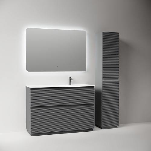 Тумба под раковину SANCOS Folk Floor FL120FRGS правая 1190х445х850 Grey soft, напольная Тумба под раковину SANCOS Folk Floor FL120FRGS правая 1190х445х850 Grey soft, напольная