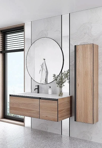 Тумба под раковину Armadi Art QUATRO 2 120см (80+40) WILLOW профиль ANTHRACITE 790-M2-120-W-A Тумба под раковину Armadi Art QUATRO 2 120см (80+40) WILLOW профиль ANTHRACITE 790-M2-120-W-A