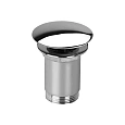 Донный клапан CEZARES CZR-B-SOC-01 с круглой крышкой, с системой клик-клак с переливом, хром Донный клапан CEZARES CZR-B-SOC-01 с круглой крышкой, с системой клик-клак с переливом, хром