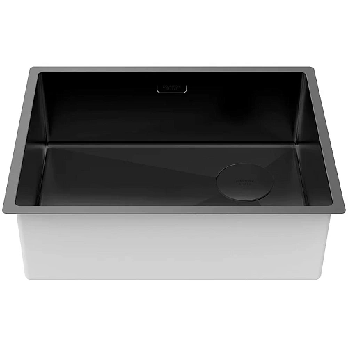 Кухонная мойка Paulmark NEXT-SKEW 58 UNI, PM885844-MBN, матовый черный, 580х440мм 1,2мм Кухонная мойка Paulmark NEXT-SKEW 58 UNI, PM885844-MBN, матовый черный, 580х440мм 1,2мм