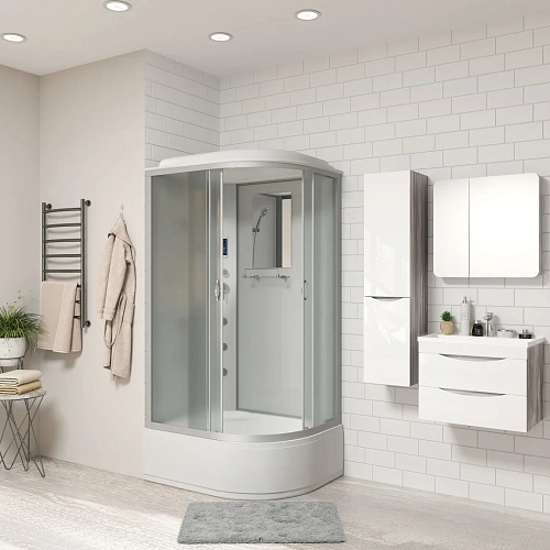 Душевая кабина Niagara Classic NG-2310-14LF (1200х800х2150) высокий поддон (40см) стекло матовое 23101424LF Душевая кабина Niagara Classic NG-2310-14LF (1200х800х2150) высокий поддон (40см) стекло матовое 23101424LF