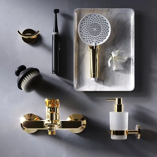 Смеситель для ванны AM.PM X-Joy F85A10099 золото Смеситель для ванны AM.PM X-Joy F85A10099 золото