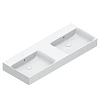 Раковина Catalano Premium 0221220001 двойная 120x47, белый глянцевый