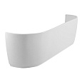Детальная картинка товара «экран для ванны фронтальный cezares metauro-wall-180-scr-w37 1800x400 белый»