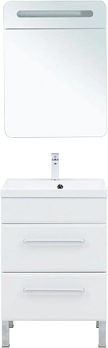 Тумба под раковину Aquanet Лукка 60 белый 00302396 напольная/подвесная Тумба под раковину Aquanet Лукка 60 белый 00302396 напольная/подвесная