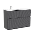 Тумба под раковину SANCOS Folk Floor FL120FLGS левая 1190х445х850 Grey soft, напольная Тумба под раковину SANCOS Folk Floor FL120FLGS левая 1190х445х850 Grey soft, напольная