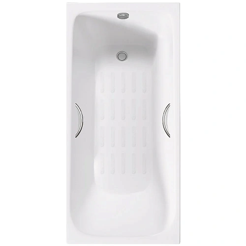 Ванна чугунная Delice Continental PLUS 170х70 DLR230634R-AS с отверстиями под ручки и антиско Ванна чугунная Delice Continental PLUS 170х70 DLR230634R-AS с отверстиями под ручки и антиско