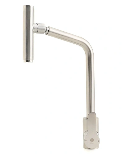 Смеситель для кухни Orange Steel M99-009ni с подвижным аэратором, никель Смеситель для кухни Orange Steel M99-009ni с подвижным аэратором, никель