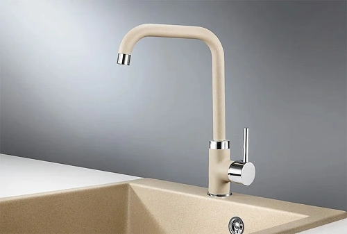 Смеситель для кухни Granula 0041, ПЕСОК Смеситель для кухни Granula 0041, ПЕСОК