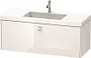 Картинка анонса товара «тумба с раковиной duravit brioso br4603o1022 120 см белый глянцевый»