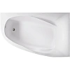 Ванна из искусственного камня Astra-Form Селена R, белая 01010040