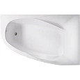 Ванна из искусственного камня Astra-Form Селена R, белая 01010040 Ванна из искусственного камня Astra-Form Селена R, белая 01010040