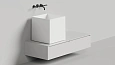 Раковина Salini ARMONIA SQUARE 03 130513G 450x450 накладная S-Sense