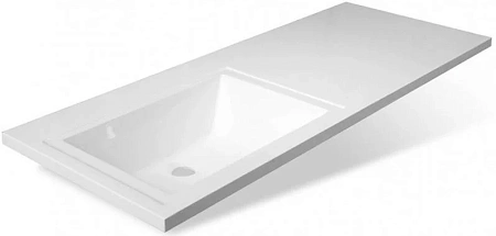 Раковина Style Line Даллас /Эстетика 1300x482, левый СС-00000541 Раковина Style Line Даллас /Эстетика 1300x482, левый СС-00000541