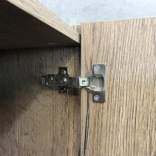 Шкаф-пенал Comforty Марио-40 00-00004160 дуб темный Шкаф-пенал Comforty Марио-40 00-00004160 дуб темный