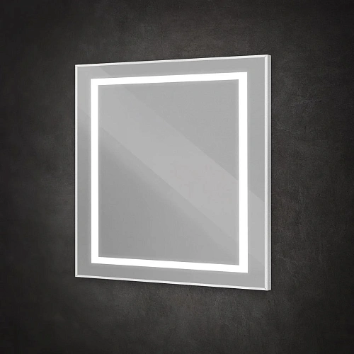 Зеркало BelBagno SPC-KRAFT-900-800-SENS-AL 900x800x32 мм с подсветкой и сенсорным выключателем Зеркало BelBagno SPC-KRAFT-900-800-SENS-AL 900x800x32 мм с подсветкой и сенсорным выключателем