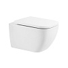Картинка анонса товара «унитаз подвесной belbagno alpina bb10100chr/sc безободковый c сиденьем»